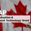 CDAP: Digital Adoption and Government Technology Grant